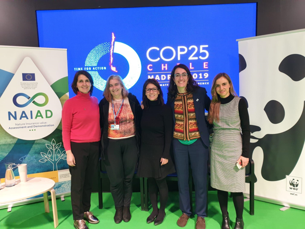 ElenaLC3B3pezGunnenCOP25espaciodeNAIAD Elena López Gunn en COP25 espacio de NAIAD
